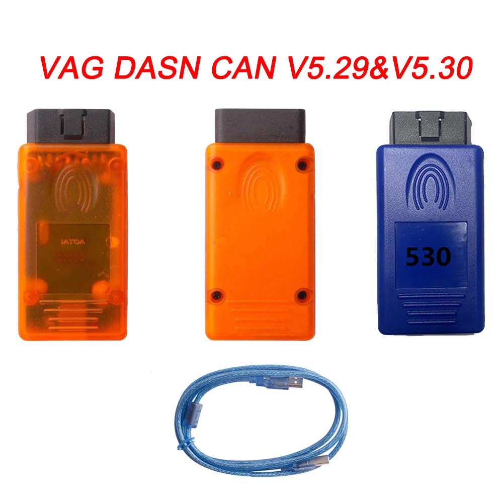 VAG DASH CAN V5.30 V5.29 For V-W AU--DI S-KODA New Eeprom Key Programmer Code Scanner Immobilizer Reader Car Diagnostic Tool