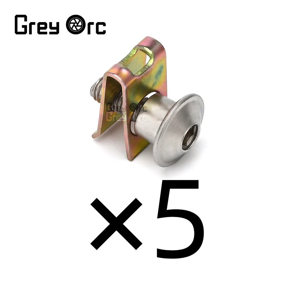 

Motorcycle Scooter For Suzuki U-Type Clips Tapping Fastener Anti-rust Protection caliber 5mm Metal Retainer Self-tapping Screw