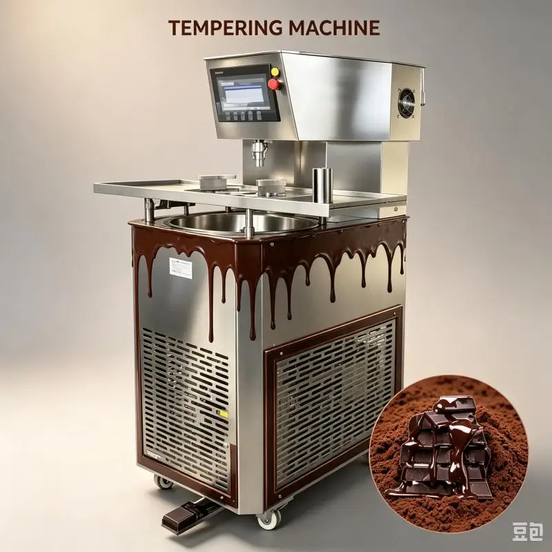 Chocolate Tempering Machine Digital Temperature Control Automatic Melter Commercial Equipment for Bakery Production