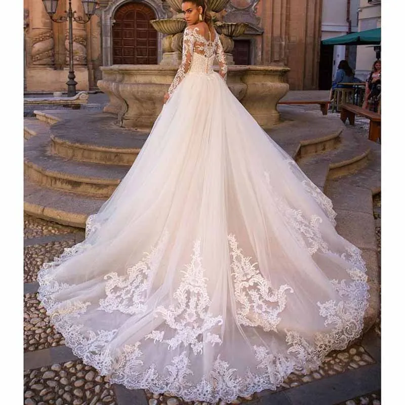 Robe de Mariée Élégante en Organza avec sulfAppliques et Poignées, Traîne Amovible, Sans Bretelles, pour Occasions Formelles, 2024