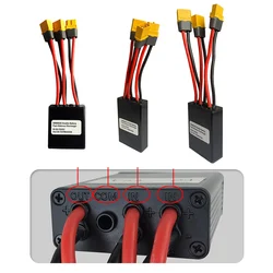 1pc Ebike Dual Battery Discharge Converter Switcher Module Increase Battery Capacity 20A/30/40A Module Balanced Discharge