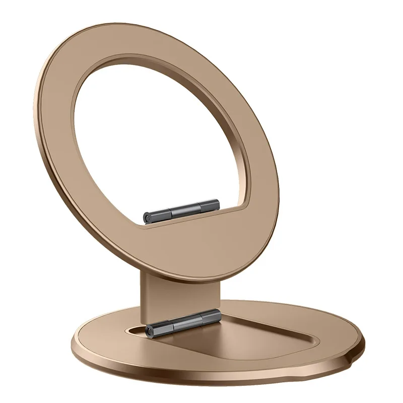 Dual MagSafe Magnetic Bracket Pro Portable Ring Buckle Back Sticker for Apple/Huawei/Xiaomi