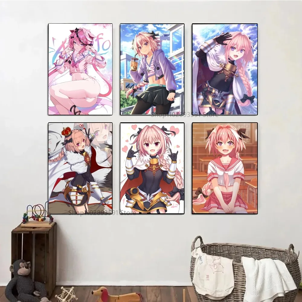 Fate Apocrypha Astolfo Poster Paper Print Home Living Room Bedroom Entrance Bar Cafe Art Painting Decoration