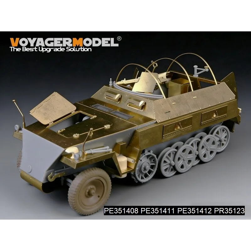 Voyager PE351408A WWII Sd.Kfz.250/1 NEU（For DRAGON 6427 6100）  (NoTyre) Photo Etched Part (No Tank Model)
