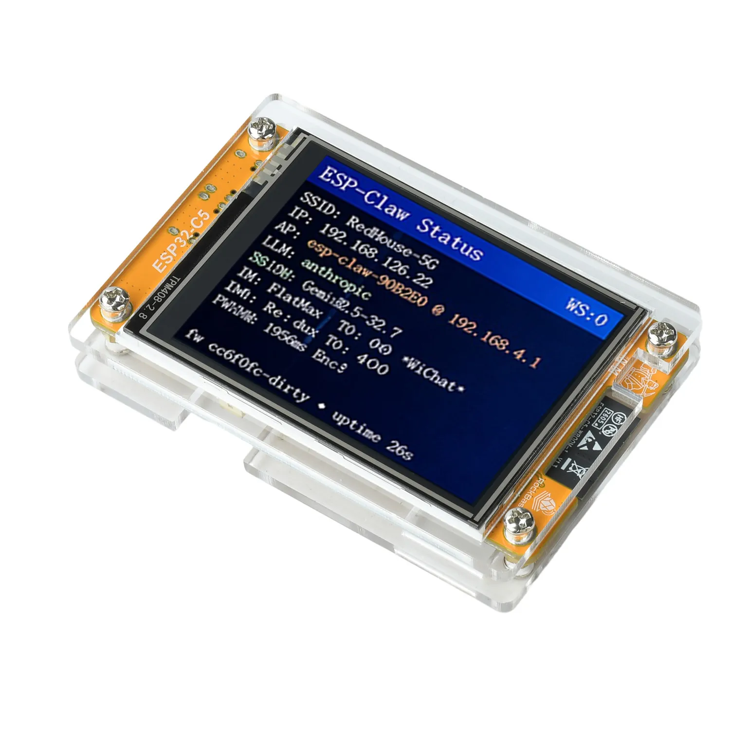 ESP32-C5 Dual-Frequency WiFi Development Board Zigbee 3.0 2.8