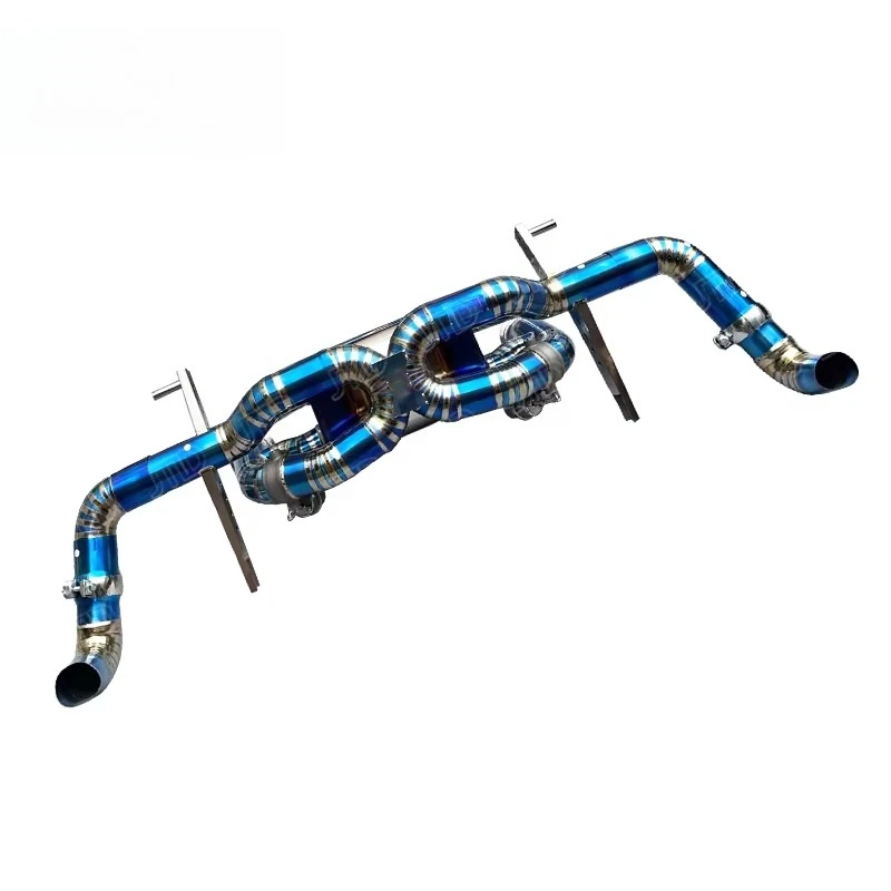 Sport Valvetronic Single Outlet Titanium Exhaust System for R8 V10 Plus 5.2L 2020+