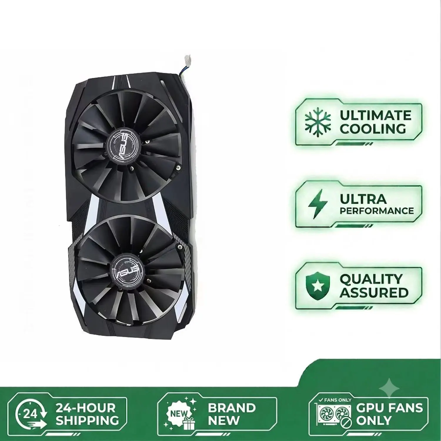 FDC10M12D9-C 95Mm RX580 Cooling Fan For ASUS Radeon RX 580 Dual OC Gaming Graphics Card Cooling Fan