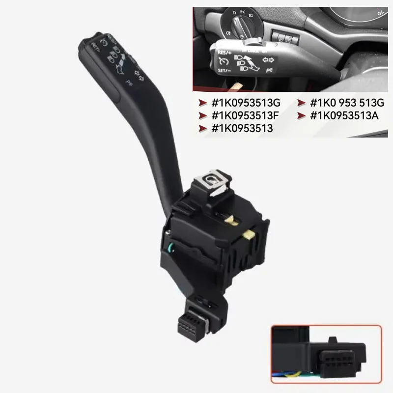 Image of 1K0953513G 1K0 953 513 G Tempomat-Blinkerhebel für VW Golf 5 6 Jetta MK5 MK6 GTI Tiguan