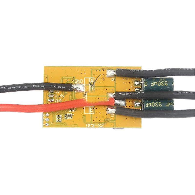 Imagem -04 - Brushless Motor Hall Control Phase ac dc Motor Brushless Drive 05v Plc Girar Controlador ar Água Bomba de Óleo Ventilador 12v 24v 12a