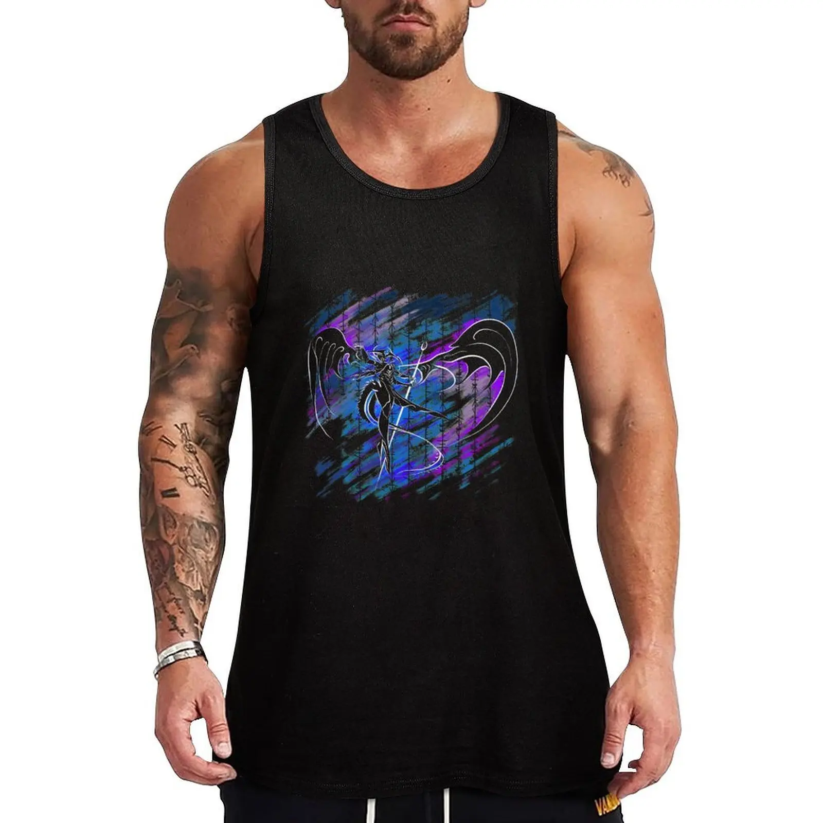 Atraxa the Angel Aurora Tank Top Construction Tank Top Workwear Sleeveless Wear