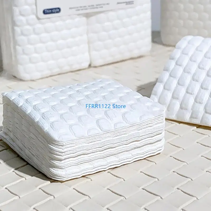 y1uf 200/500pcs مناديل الظفر الحرة ، 200/500pcs منصات تنظيف الأظافر غير المنسوجة