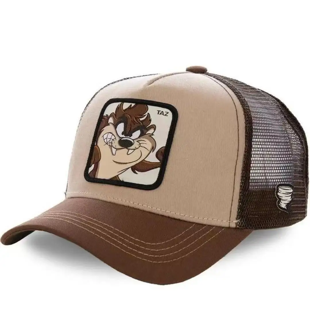 2025 Nuovo marchio di alta qualità Anime Cartoon Snapback Berretto da baseball in cotone Uomo Donna Hip Hop Papà Cappello a rete Cappello da camionista Dropshipping