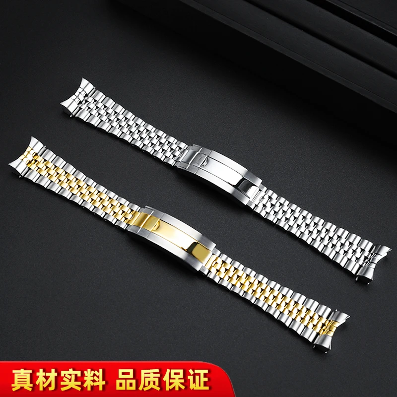 20 21 22 مللي متر جودة عالية الفولاذ المقاوم للصدأ حزام (استيك) ساعة ل تيودور بلاك باي سلسلة M7941A الأحمر درع 41 مللي متر الرجال استبدال حزام ساعة اليد