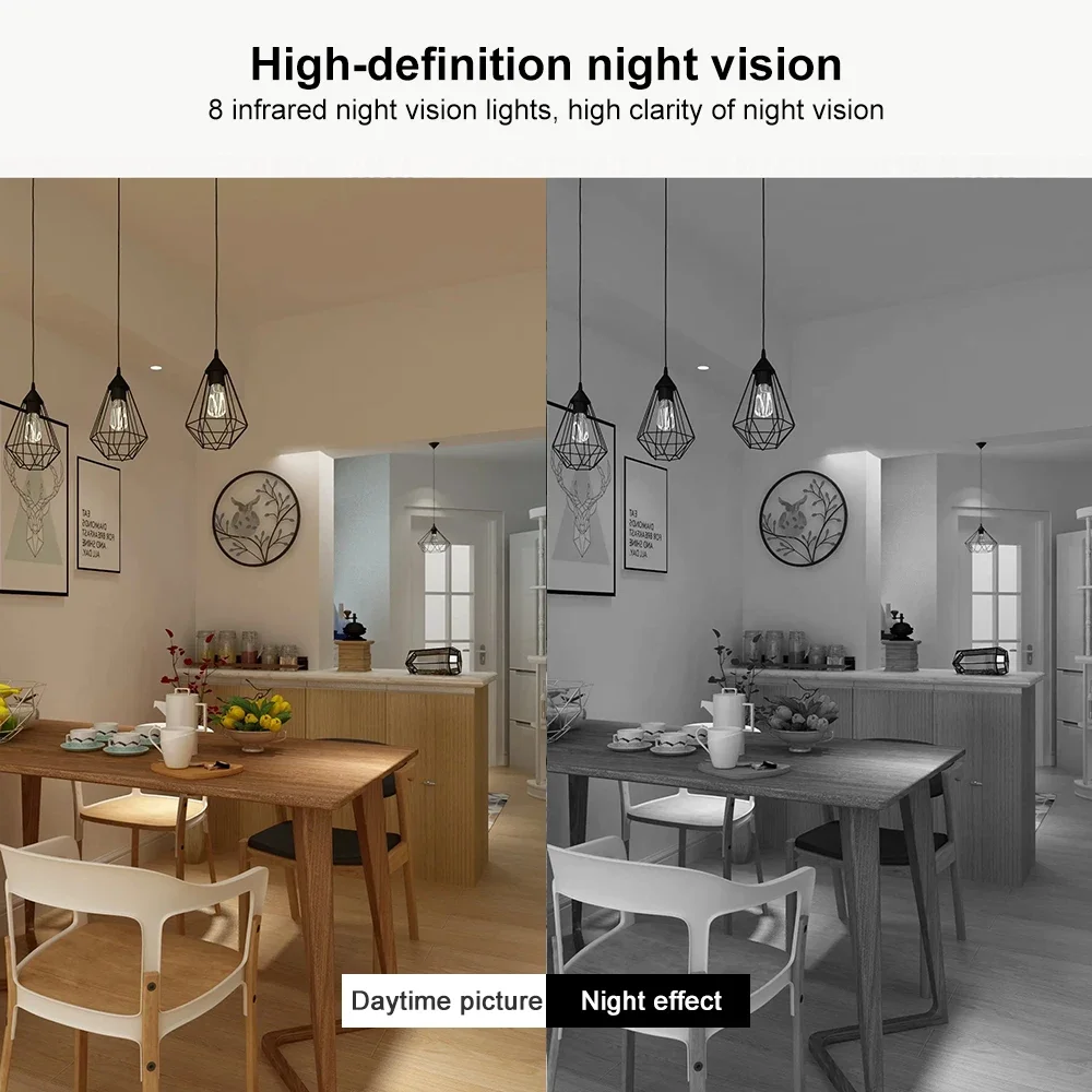 Mini Peephole Micro Video Recorder 5MP Ultra HD IP Camera with 3.6mm Lens H.265 ONVIF Small Bullet Security Surveillance CCTV