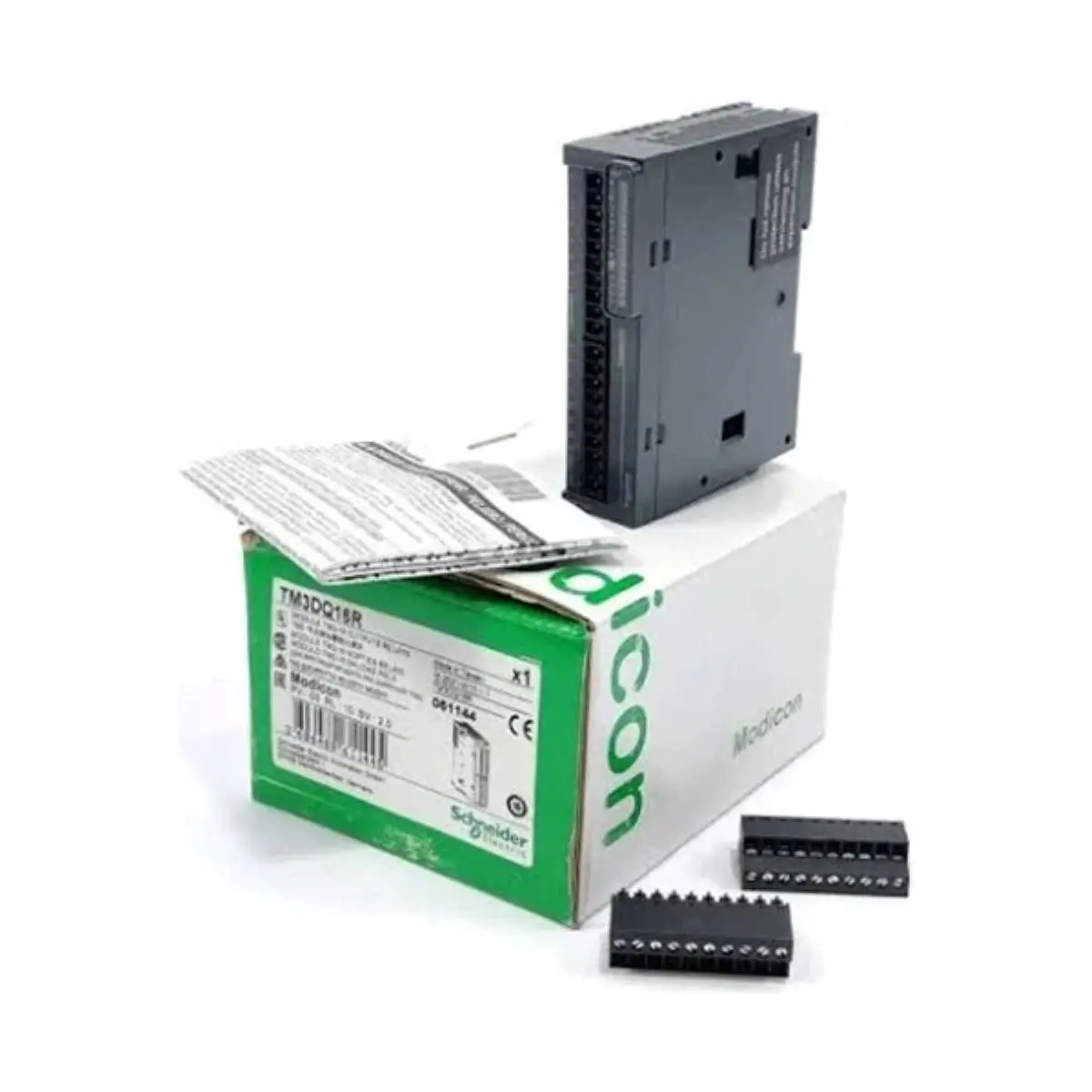 TM3DQ16R Modicon TM3 - 16 relay outputs (screw) 24Vdc
