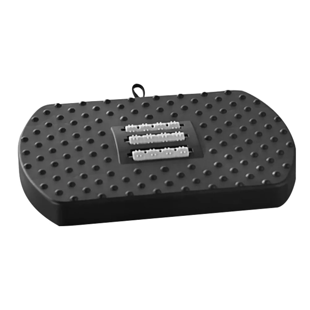 

Foot Stool Small Step Stool For Under Desk Office Bathroom Non-Slip Adjustable Plastic Footrest With Massage Roller