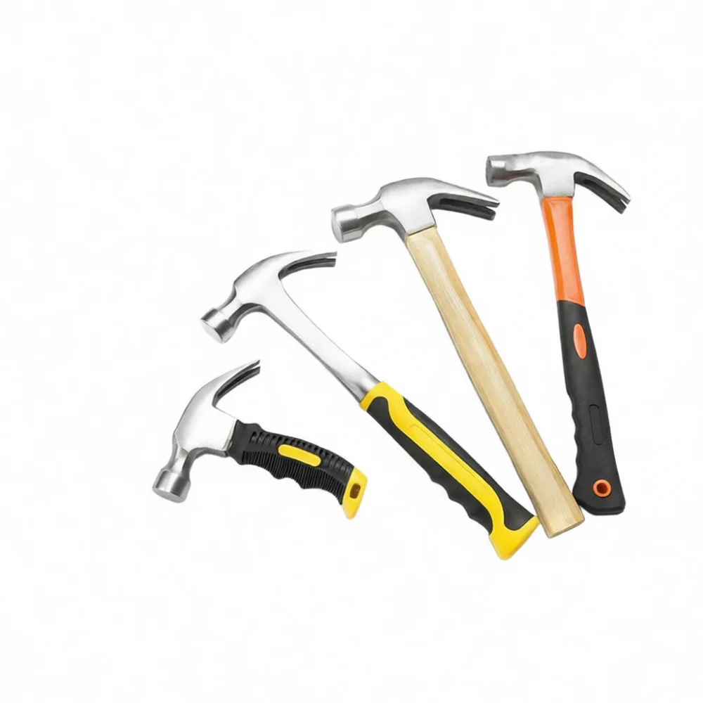 Premium Claw Hammer High Carbon Steel Woodworking Nail Puller Household Construction Tool Manual Striking Hammer Grip