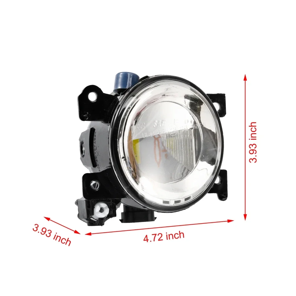1 Pair Front LED Fog Lights For Infiniti Q50 2014-18 QX60 QX80 Q70/Q70L/Q70 2014-2018 Driving DRL Light 261504GA0A 261554GA0A