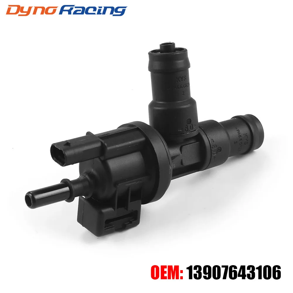

13907643106 Car Carbon Tank Valve For BMW 1 2 3 4 5 7 Series F30 F31 F32 F33 F48 F49 Fuel Tank Air Breather Valve 1390-7643-106