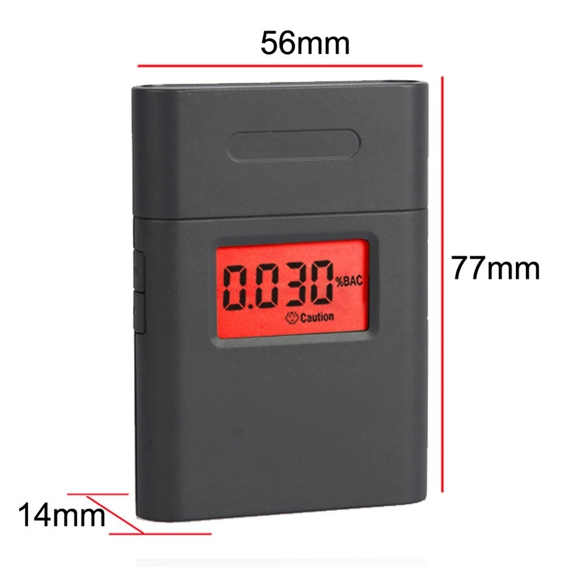 AT838 Professioneller digitaler Atemalkoholtester für Polizei