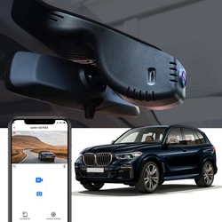 Fitcamx 4K Dash Cam for BMW X5 G05 2019-2026/ X6 G06 2024-2026/ X3 G45 2025 2026, OEM Dashcam, Night Vision, WiFi APP Control