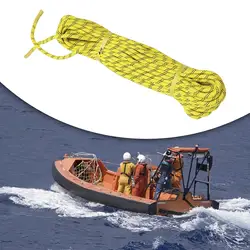 8mm x 30M Water Floating Rope Lifeline Buoyant Line High Visibility Life Saving Rope for Diving Dinghy Canoe Boat Accessories