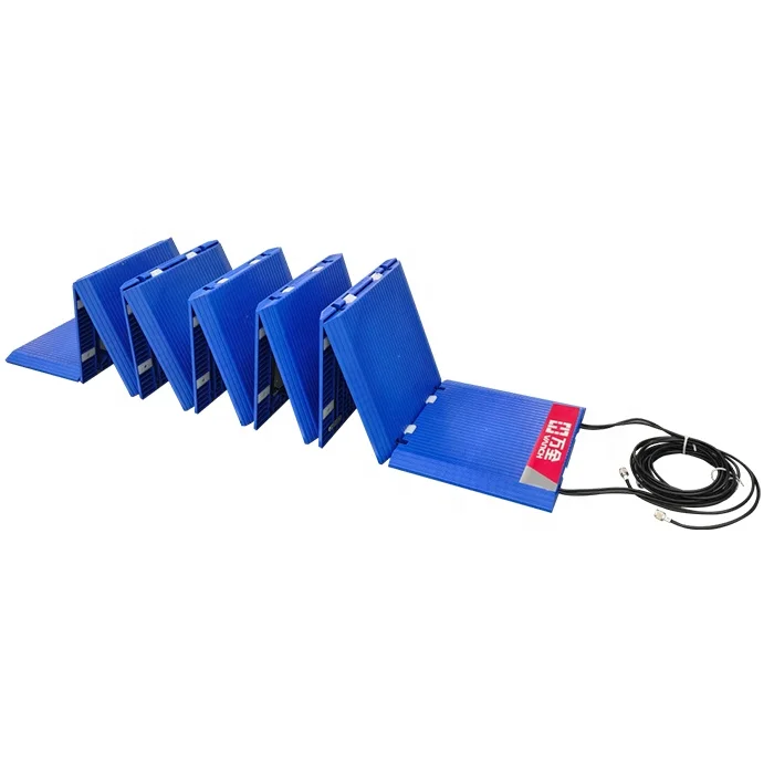 4M UHF RFID ABS Vertical Orientation Ground Floor Antenna 902~928/865-868MHz RP-TNC Connector ISO18000-6C Foldable Race Timing