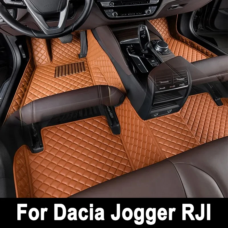 

Для Dacia Jogger RJI 2021 2022 2023, автомобильные коврики, кожаные коврики, покрывала, Tapete De Carro, автомобильные аксессуары, интерьерный гобелен