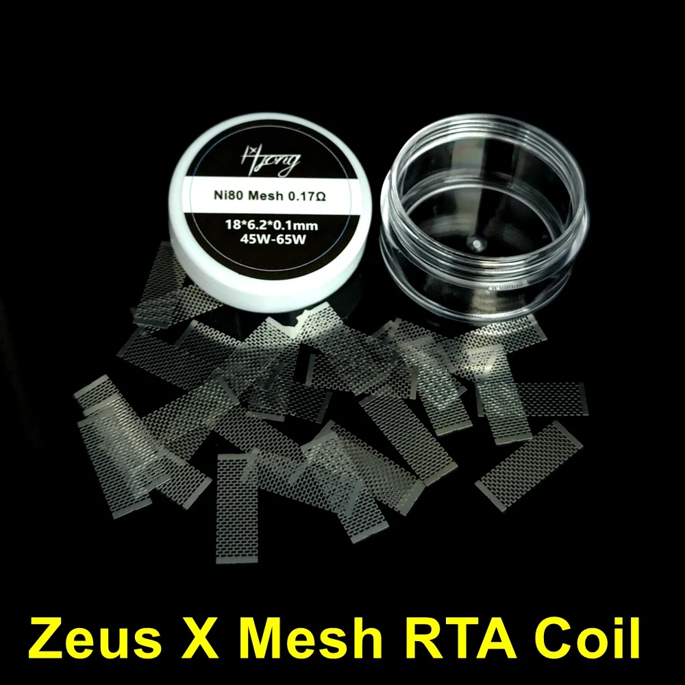 Zeus X Mesh Coil Ni80 0.17 KA1 0.19 Wire Zeus X Bubble Bulb Glass Tube 4.5ml