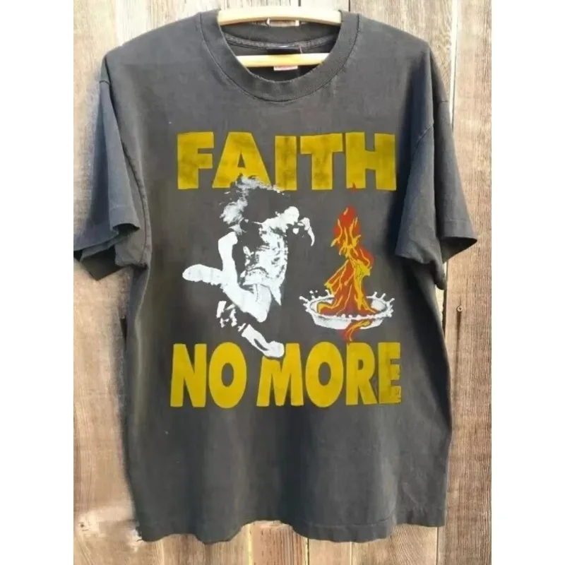 Sommerliches, lässiges, modisches, lockeres, atmungsaktives Retro-T-Shirt aus reiner Baumwolle für Herren, geeignet für den täglichen Gebrauch – Detail 3