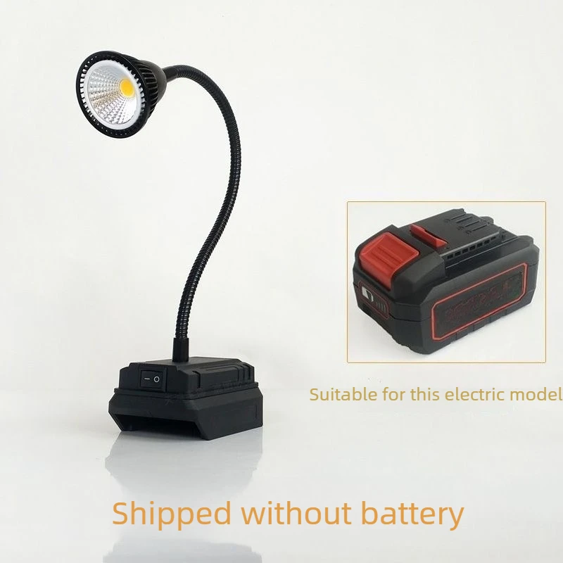 LED Lamp for DEVON Lithium Battery Warm Yellow/white Maintenance Light Household Portable Desk Lamps 5W Camping Emergency Light