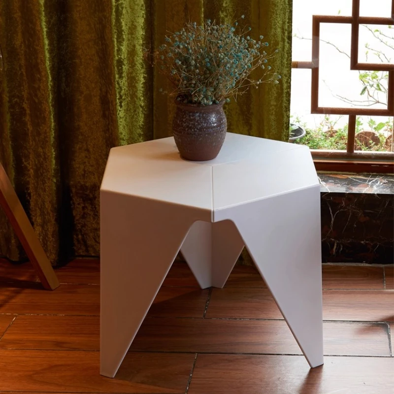 

Modern small short table, special-shaped side table ins windbreaker head corner few