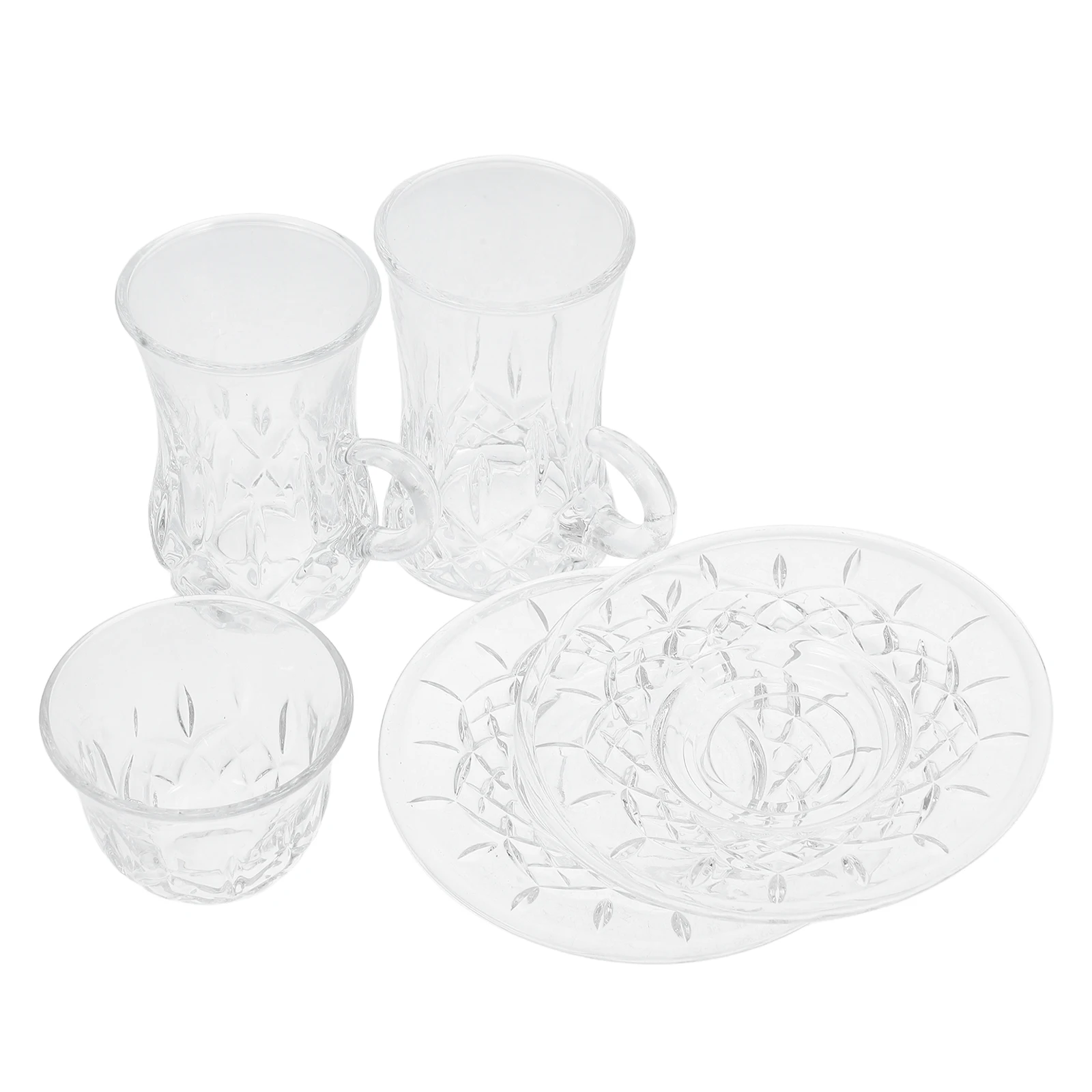 

Glass Coffee Cup And Saucer Set Turkish Coffee Mug Clear Glass Cups Teacup Mugs And Saucer Hot Drinks Small Communal Cup