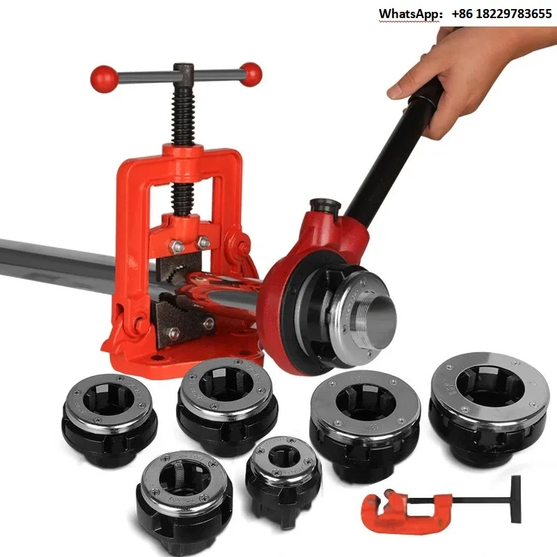 Manual And Convenient Threading Machine Reamer Screw Thread Galvanized Pipe And Ir-on Pipe Threading To-ol