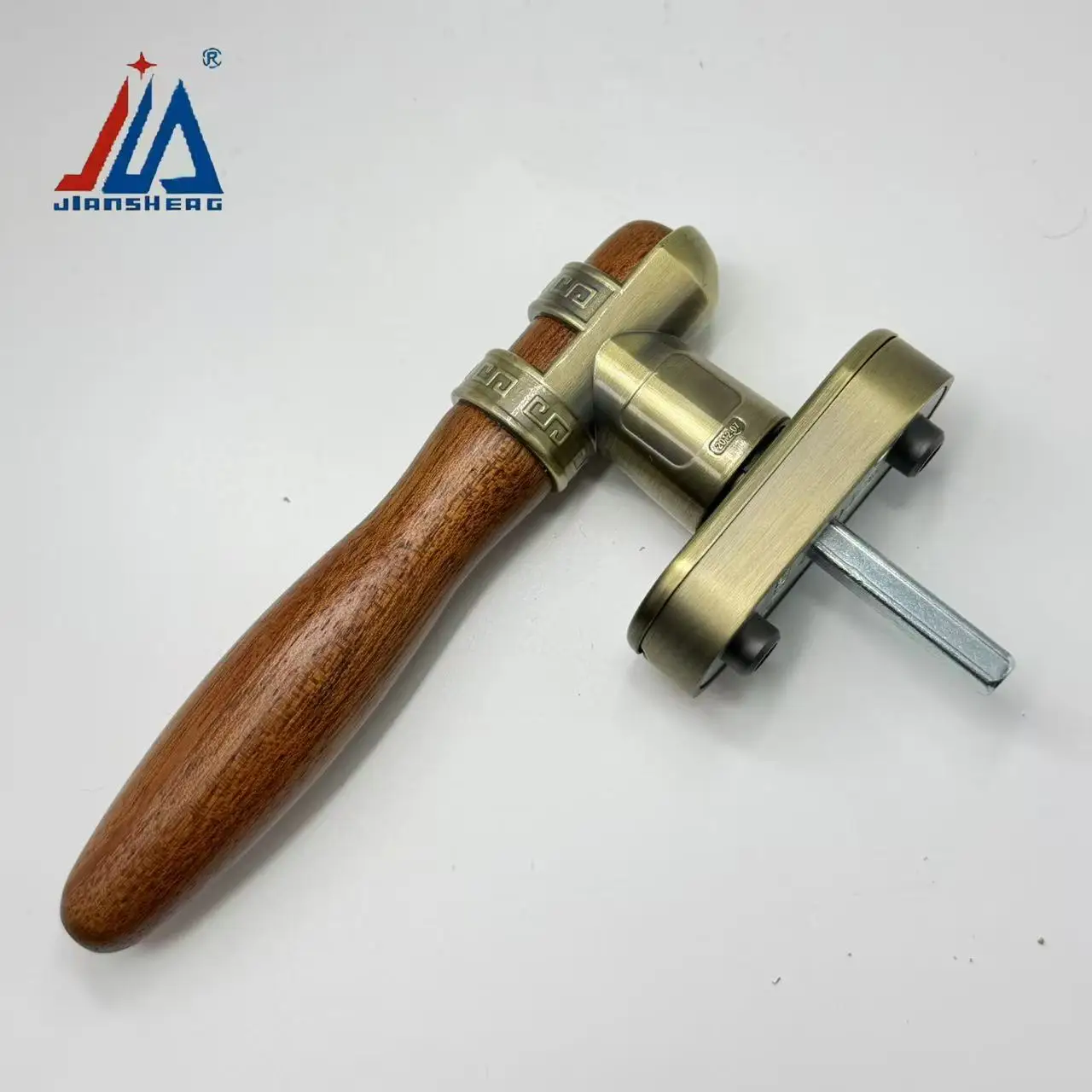 Modern Chinese Style Solid Wood Handle Elegant Rosewood Wooden Hardware Pull for Furniture Door Cabinet Drawer