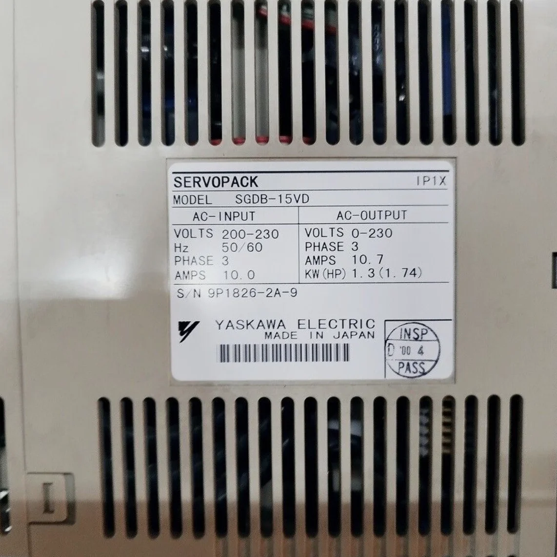 SGDB-15VD Brand New Servo Drive，Original Genuine，SGDB 15VD，Fast shipping