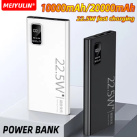20000mAh Portable Power Bank 22.5W USB C Fast Charging External Spare Battery 10000mAh Powerbank for iPhone 16 15 Samsung Xiaomi