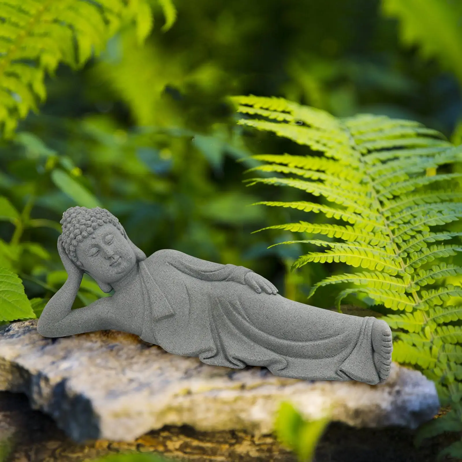 

Buddha Statue Meditating Buddha Figurine for Micro Landscape Desk Meditation