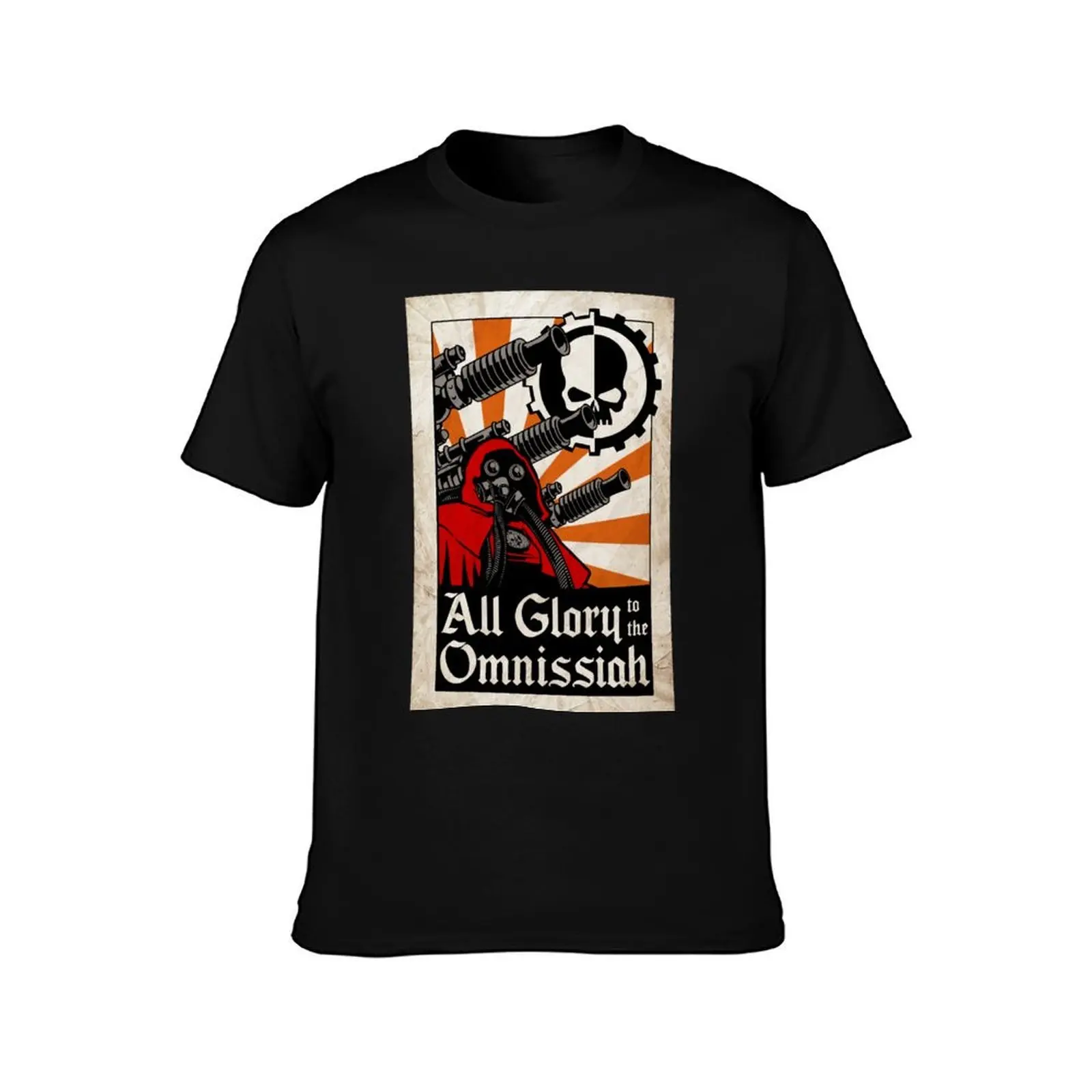 Praise the machine god! T-Shirt Sweat Absorbing Sports Tee Shirt