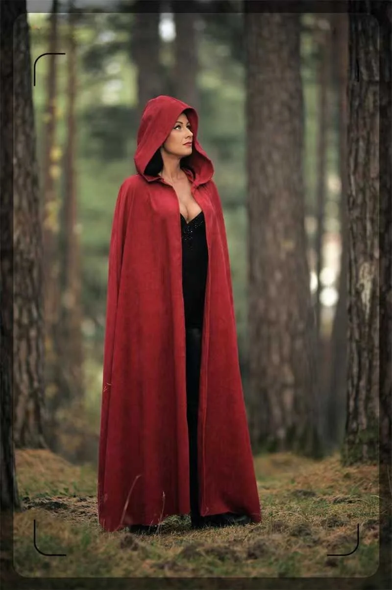 Cape longue à capuche pour femmes, Costume ethnique de personnage de Cosplay d'halloween, Robe Sli, vêtements de spectacle sur scène, nouvelle collection