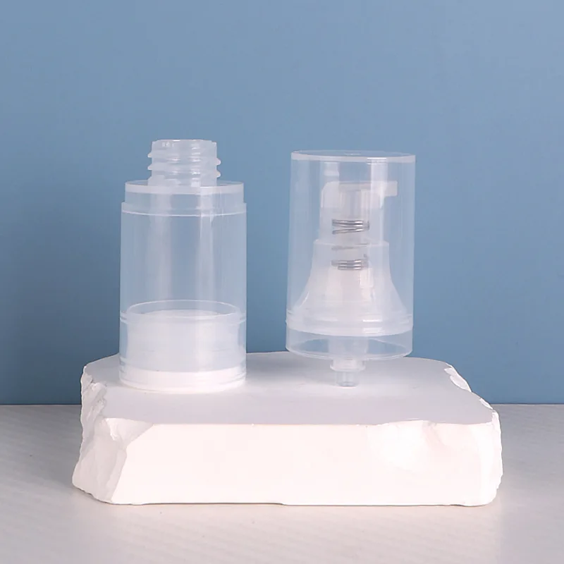 15-50 ml Mini Tragbare Vakuum Presse Typ Flasche Nachfüllbare Make-Up Kosmetik Für Creme Gel Feuchtigkeitscremes Flüssigkeit Lotion flaschen