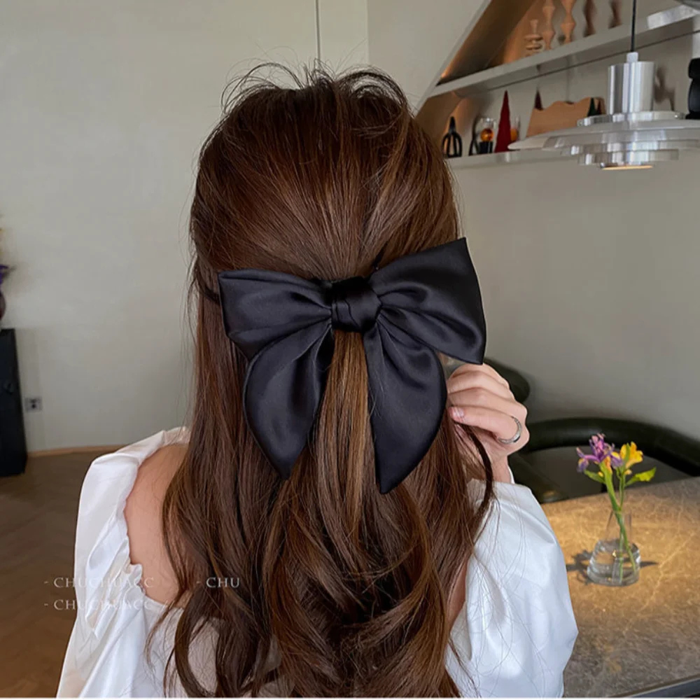 جديد القماش القوس الشريط الشعر التعادل Scrunchies القوس ذيل حصان عقال بلون إكسسوارات الشعر النساء