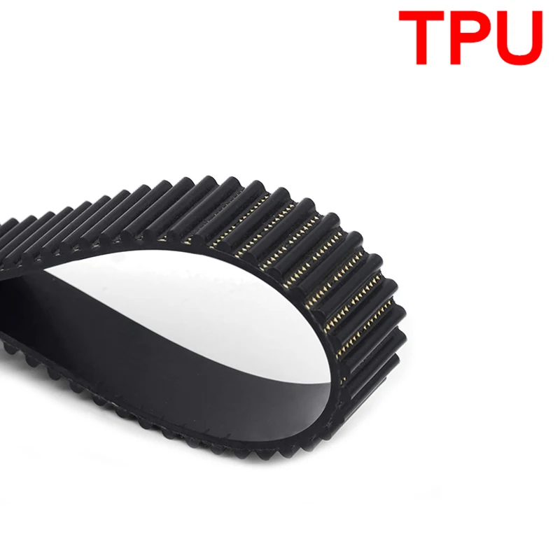 1/10/20 Meters Black Polyurethane TPU Open Timing Belt 2GT MXL XL HTD3M HTD5M Aramid Core Width 6/10/15/20/25mm 3D Printer Parts