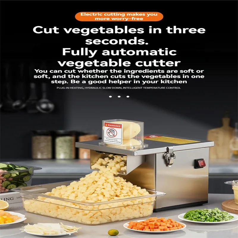 Electric Vegetable Dicer Canteen Electric Procesaador De Alimentos Cutter Food Processor