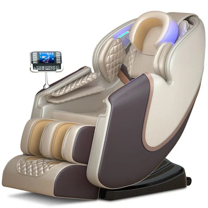Ergonomic Massage Chair With Foot Roller And Bluetooth Music For Home Wellness And Stress Relief