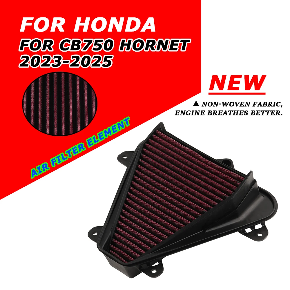 

For CB750 Air Filter Intake Cleaner Air Element Cleaner Engine Protector Parts For Honda CB 750 HORNET 750HORNET 2023 2024 2025