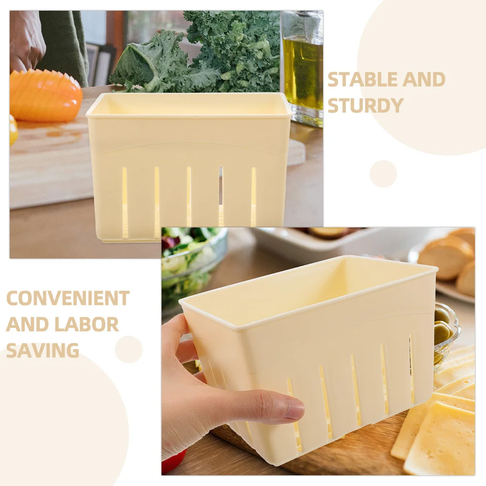 Molde para hacer queso en casa, prensa de cocina, molde de Tofu, tablero de prensa de mantequilla, prensador de Tofu para el hogar, 4 Uds.
