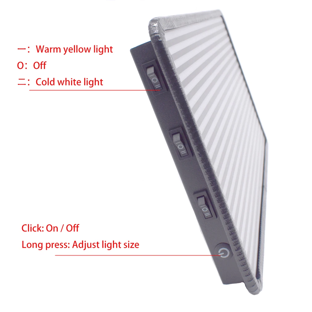 Stripes Detection Pdr 6 Led Lamp For Car Dent Remove Repair Tools