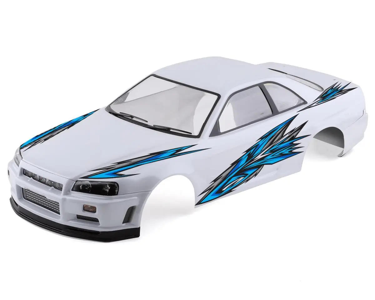 Pegatina de rayo intermitente A4 RC 1/10, carcasa de cuerpo ya cortada para RC Drift Touring Truck Monster GT Crawler Scale