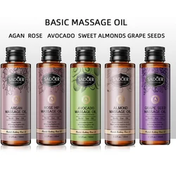 100ML Almond Oil Body Argan Olive Essential Massage Serum Pure Nail Hair Moisturizing Dry Nourish Beauty Health Avocado Heheba